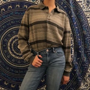 Long sleeve lands end shirt